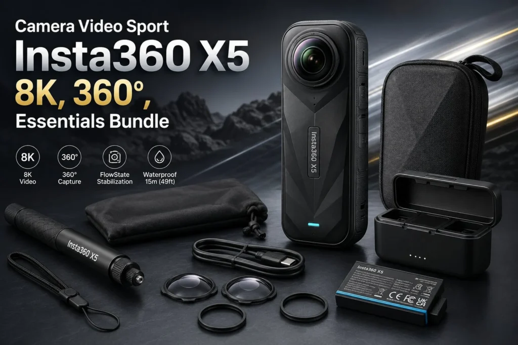 Insta360 X5 8K 360° Action Camera